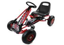 DUŻY Gokart Na Pedały A-15 POMPOWANE koła KOLORY do wyboru