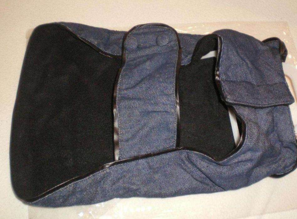 Fato em ganga para pet, tamanho S