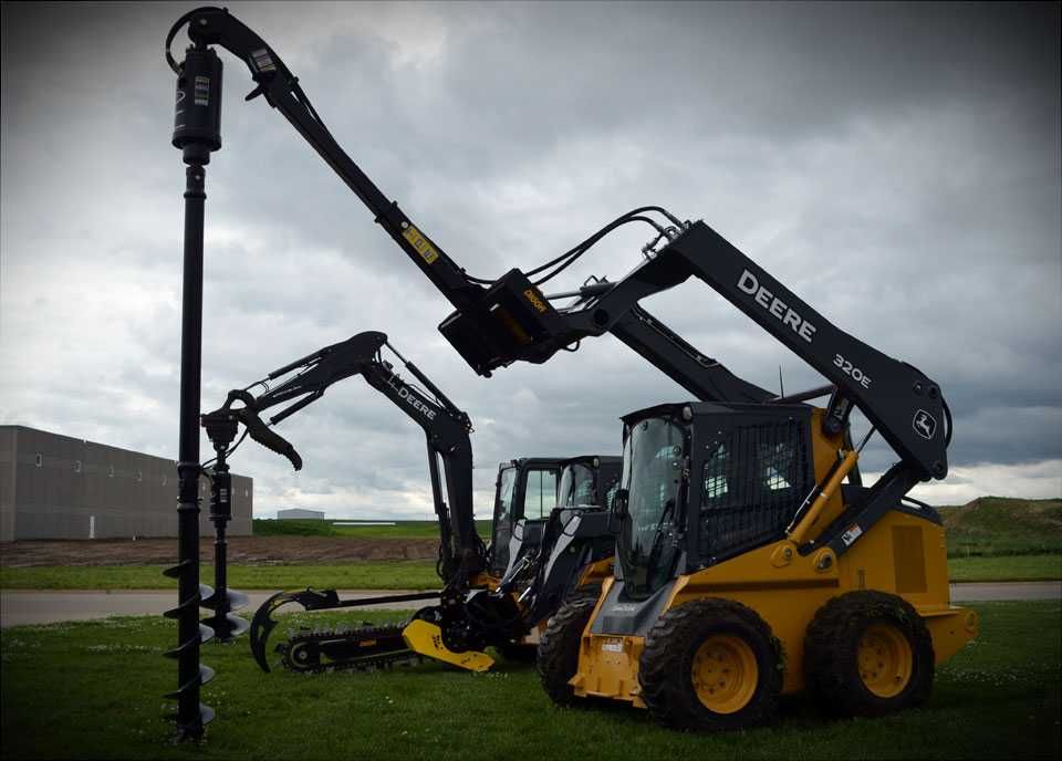 Гидровращатель Бур Ямобур Гидробур DIGGA PDX2-PD-4 для BOBCAT CAT JCB