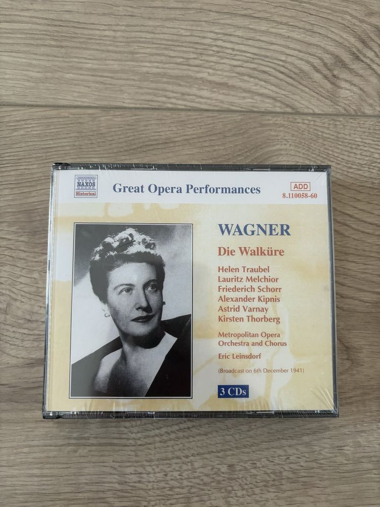 Płyta CD great opera performances wagner die walkure