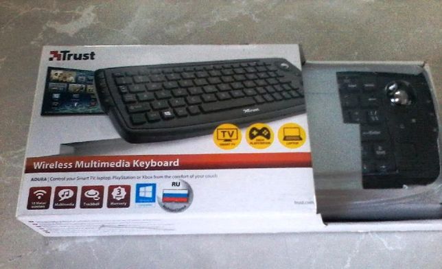 Клавиатура TRUST для всех Smart TV, РК, PS3 и XBOX 360- 750 грн.