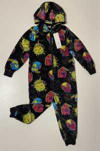 Marvel Флисовая Детская пижама кигуруми 5 6 лет флис плюшевая марвел