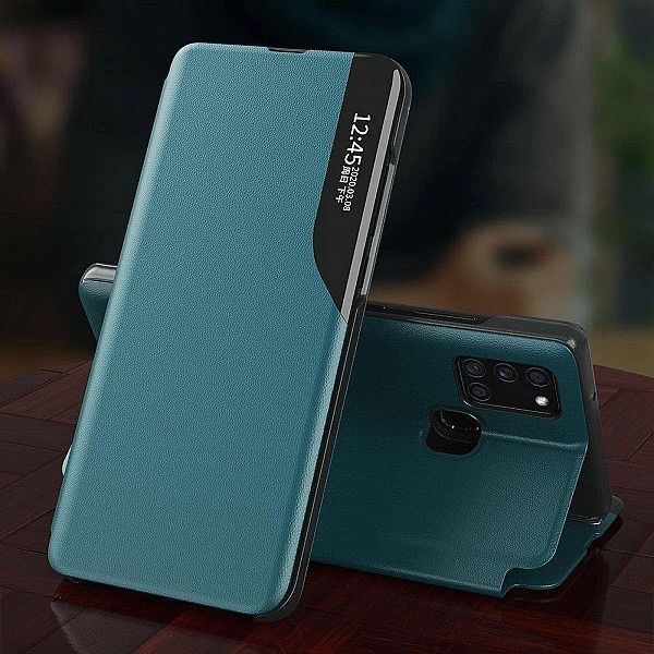 Etui Huawei P40 Lite pomarańczowy elegancki futerał etui z klapką i fu