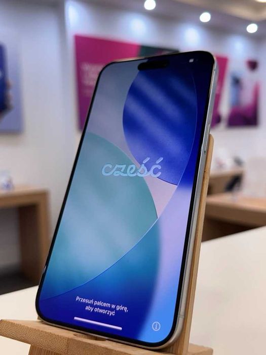 JAK NOWY | IPHONE 15 PRO MAX 256GB | Gwarancja | Biały Tytan