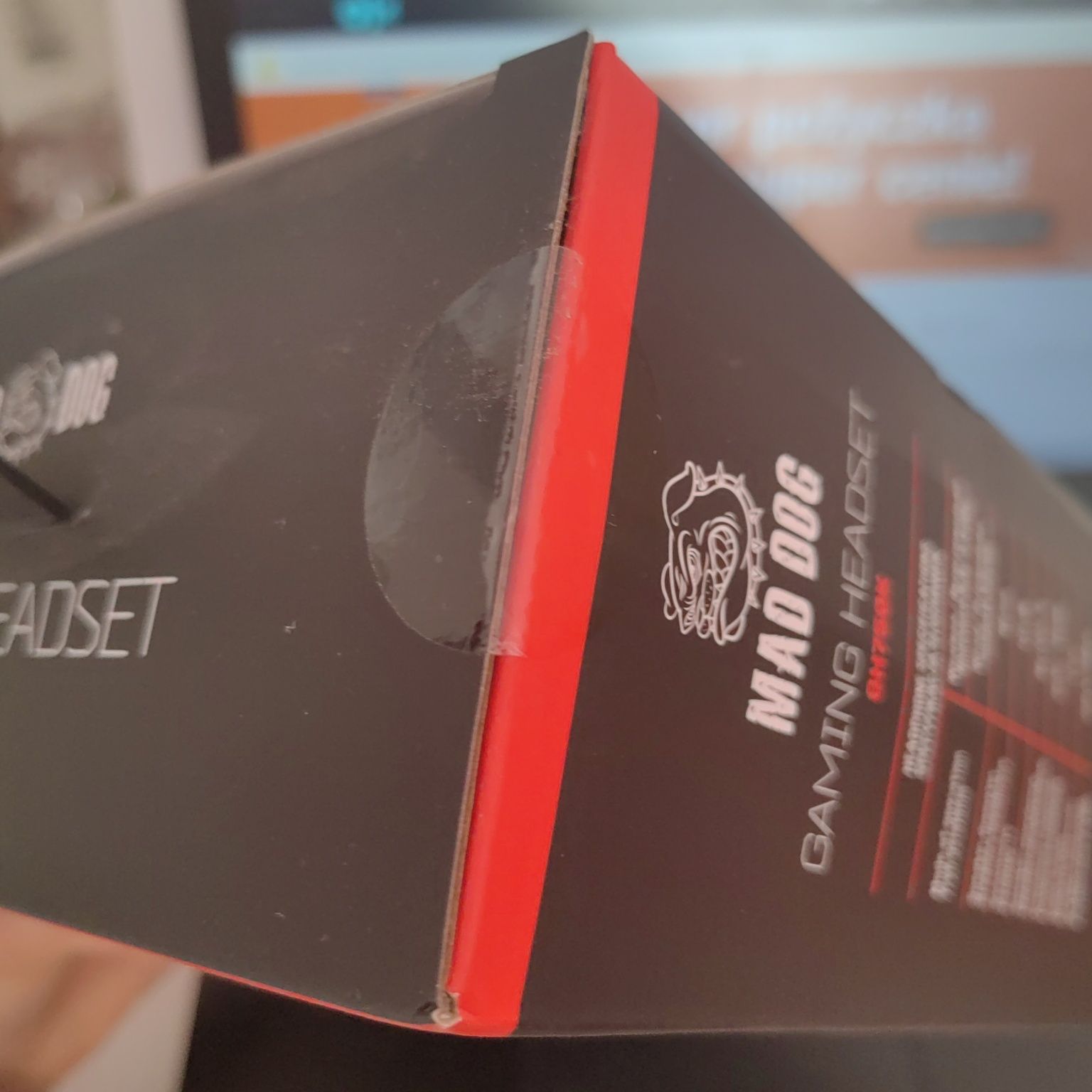 Słuchawki gamingowe Mad Dog GH850K