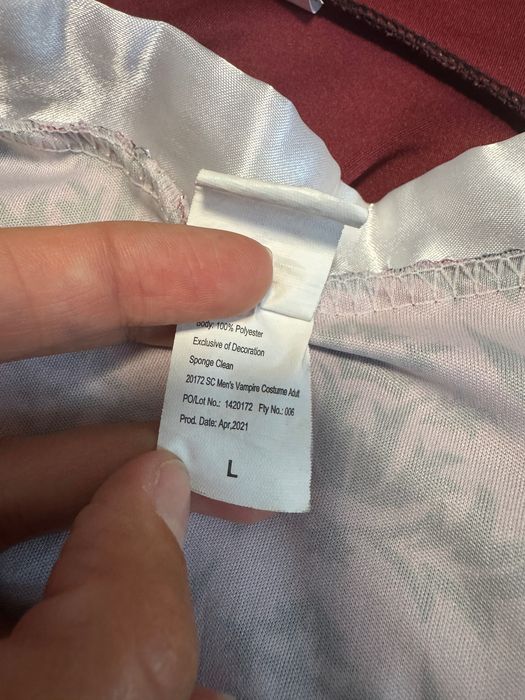 Костюм вампіра Дракула