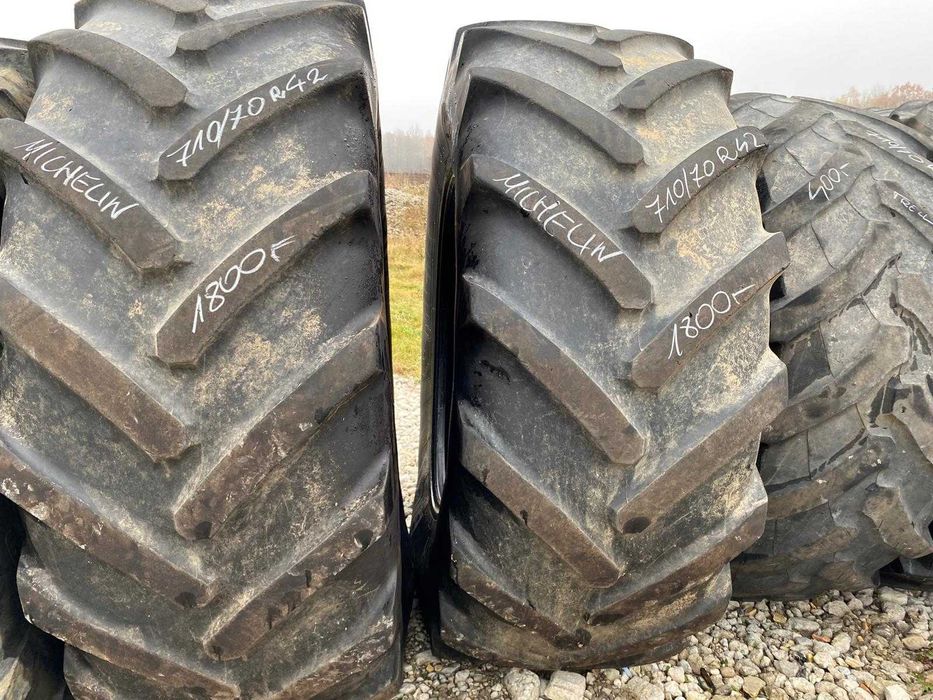 Opony rolnicze używane Michelin 710/70R42  2 szt
