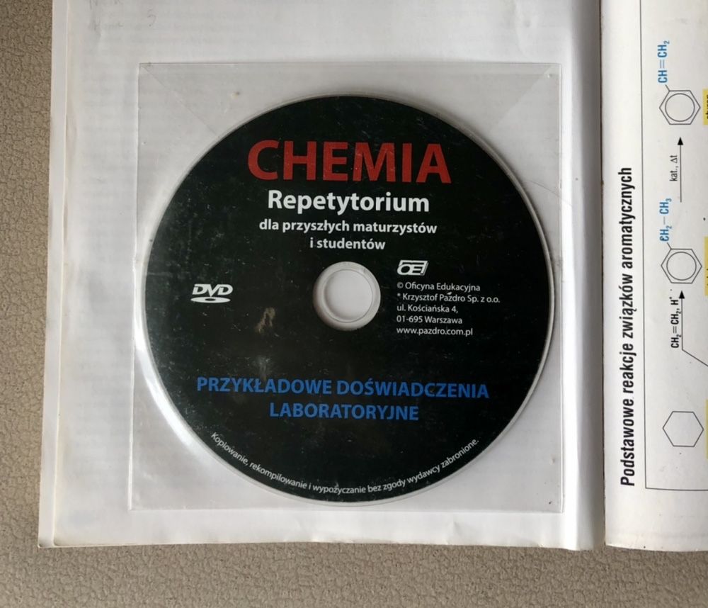 Repetytorium CHEMIA K. Pazdro +CD