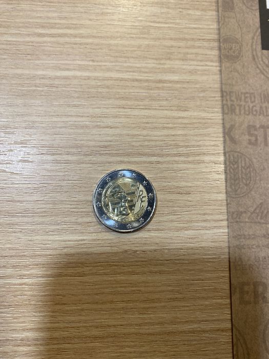 moeda 2€ Jacques Chirac