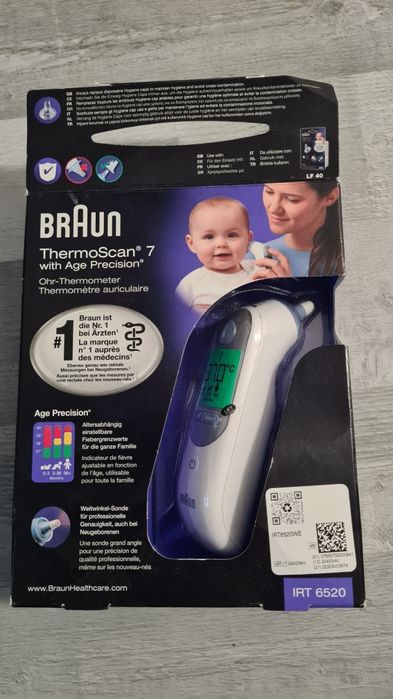 Termometr douszny Braun ThermoScan