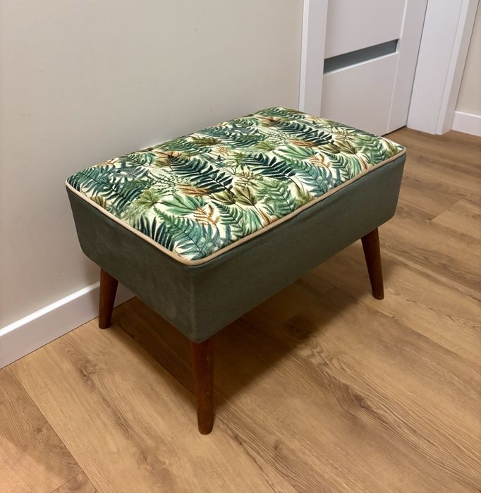 Pufa podnóżek hand made jedyna taka