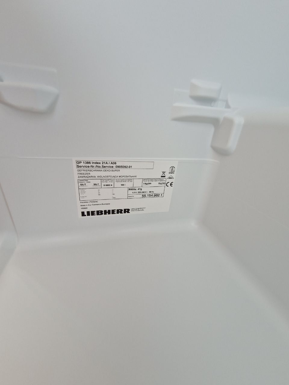 Zamrażarka Liebherr GP1386, 2024 rok