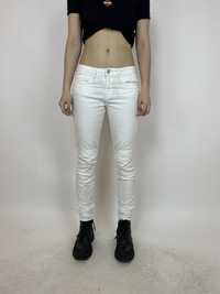 Женские белые байкер джинсы Zara размер размер EUR 38 / MEX 28