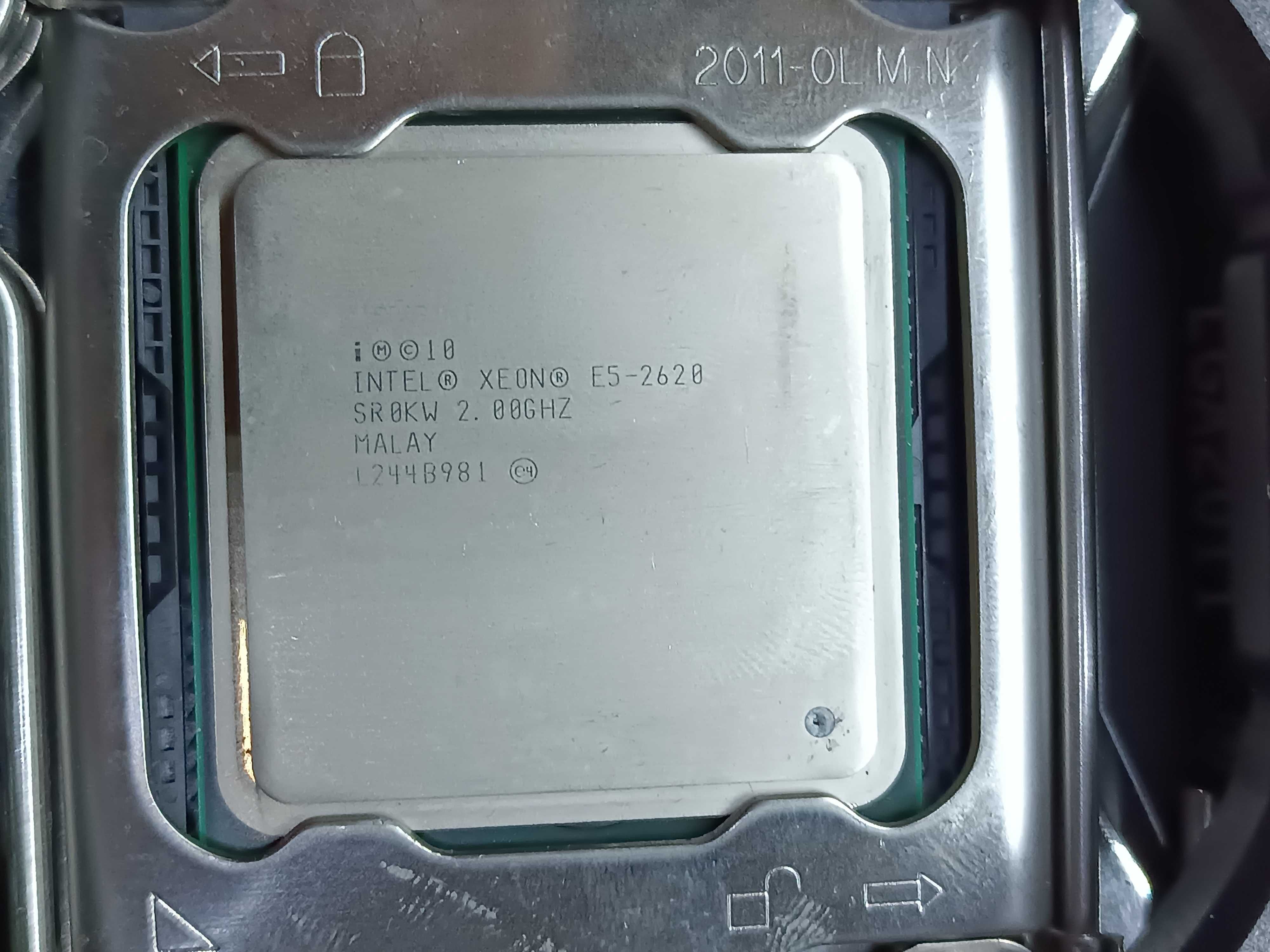 Комплект - мат.плата X79+проц E5 2620+озу 64Gb (4x16)