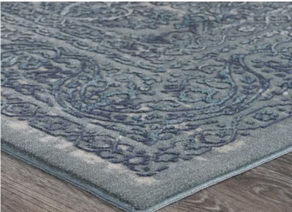 Tapete runner blue
