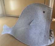 Cama para gato NOVA com a forma de um Tubarão