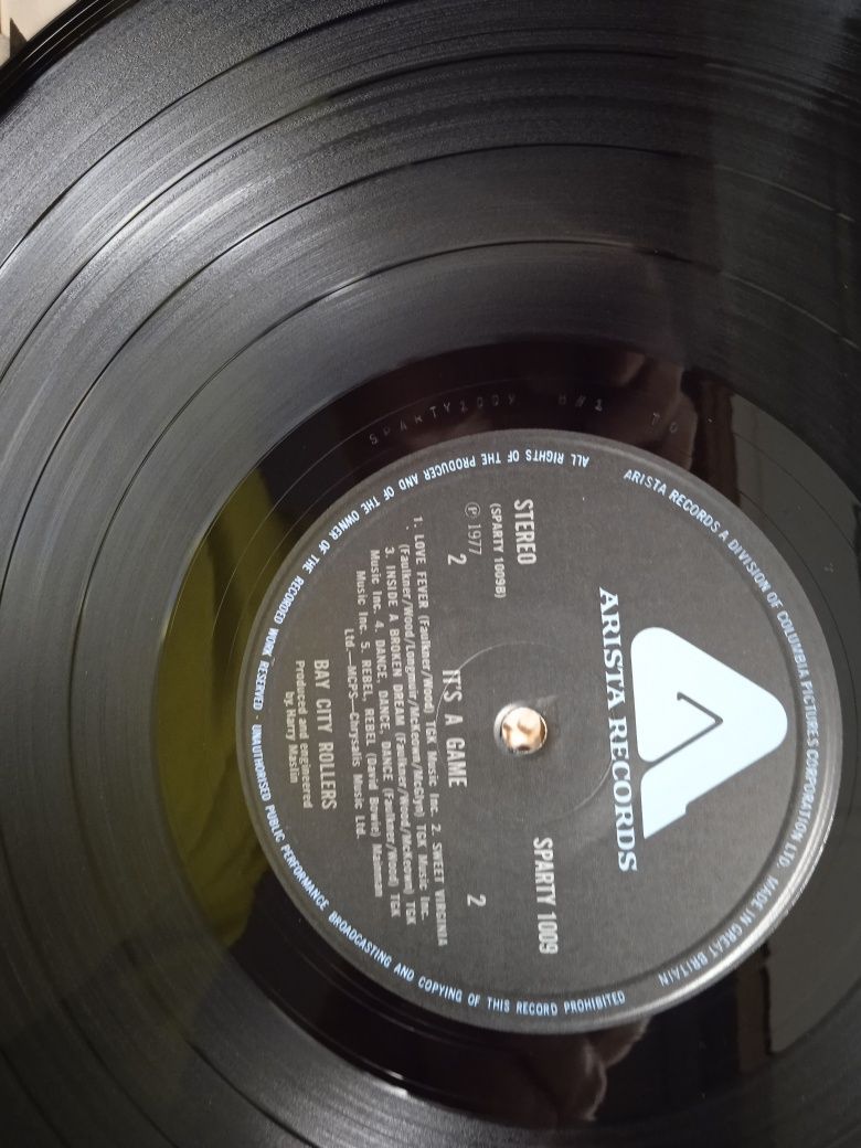 Bay City Rollers Its A Game winyl
