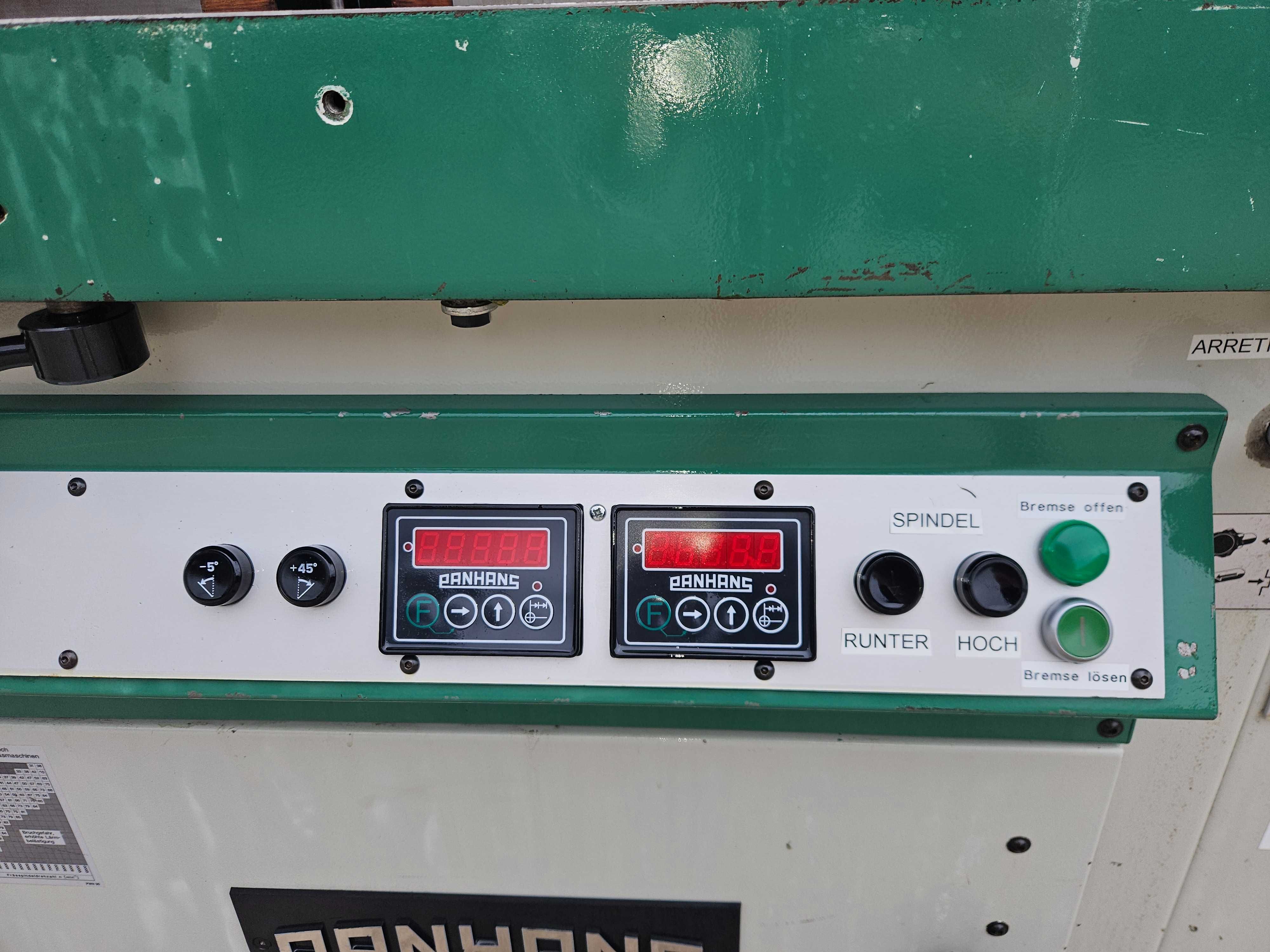 Frezarka dolnowrzecionowa do drewna Panhans w pełni elektryczna