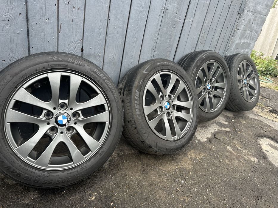 Диски R16 BMW 5*120 + резина Michelin