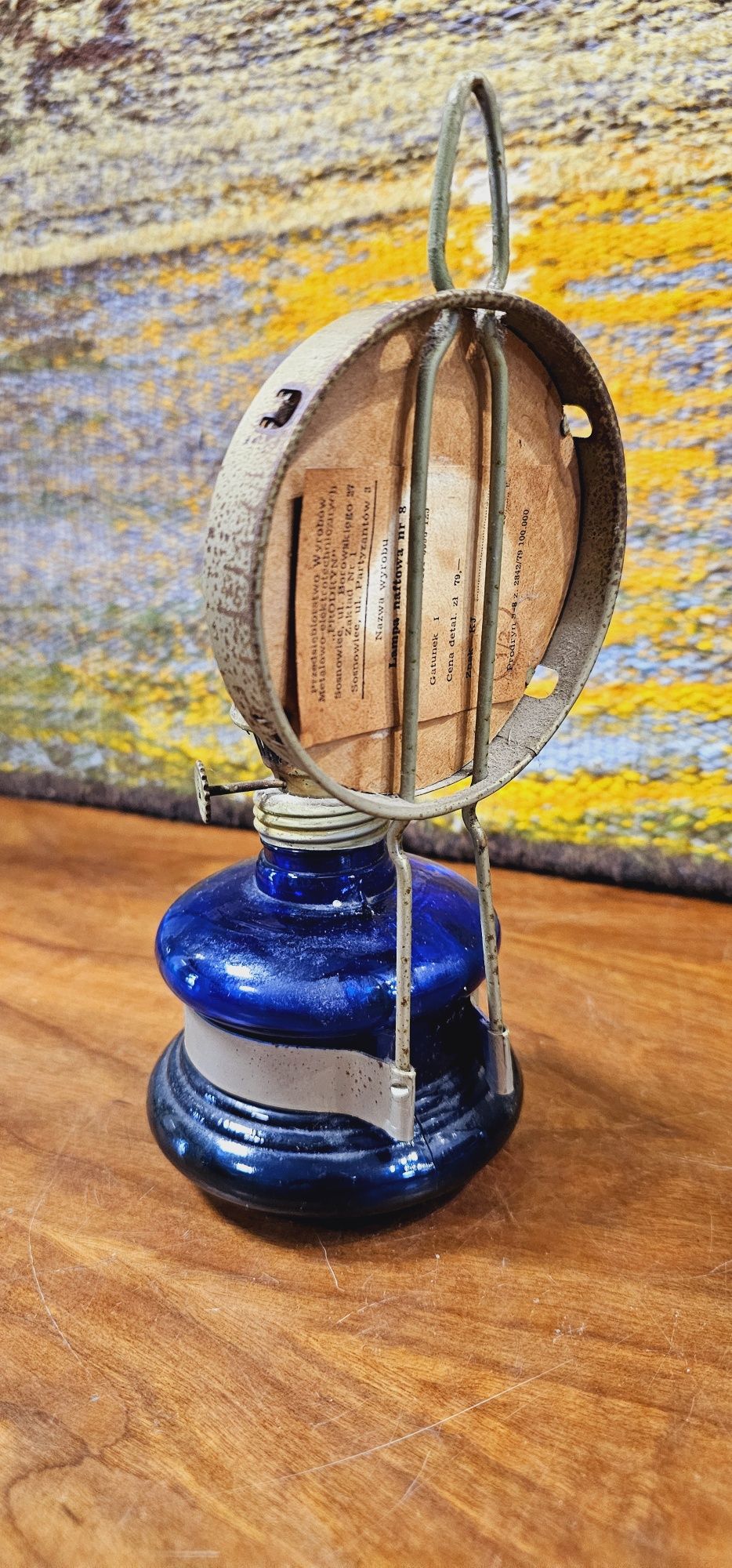 Lampka naftowa prl