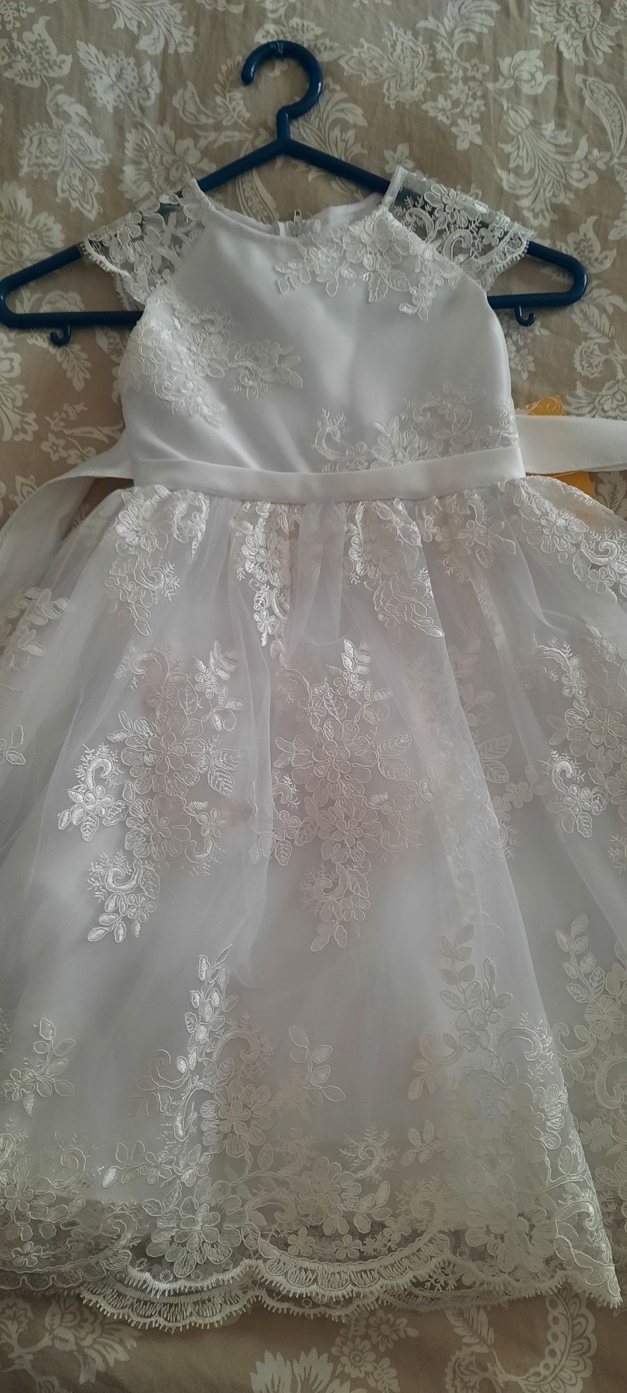 NOVO Vestido batizado tamanho 1 - 2 anos