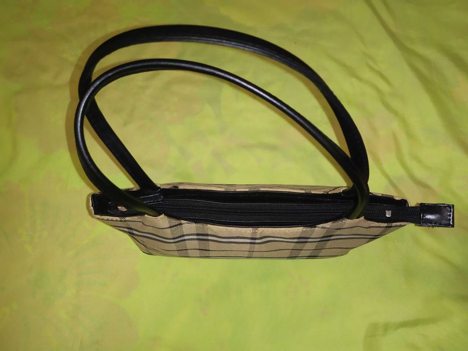 Стильная сумочка в клеточку ручная сумка