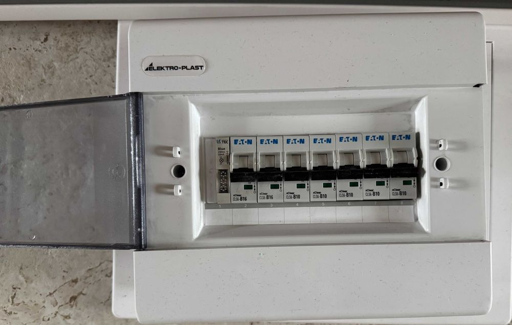 Skrzynka Elektroplast z bezpiecznikami Eaton