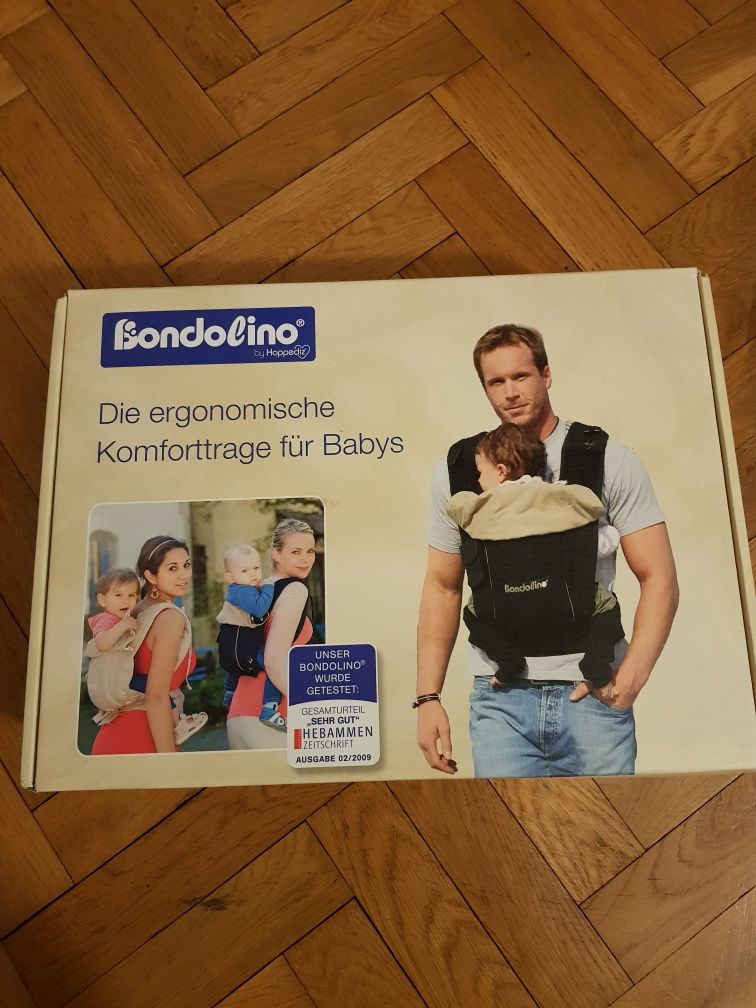 Nosidełko ergonomiczne Bondolino popelina
