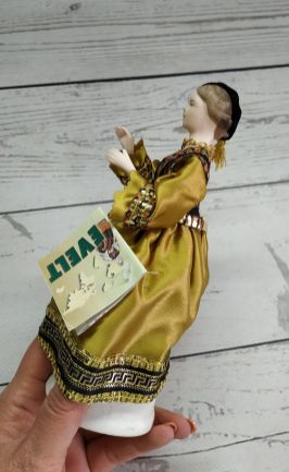 коллекционная кукла девушка Греция 17см evelt dolls Handmade