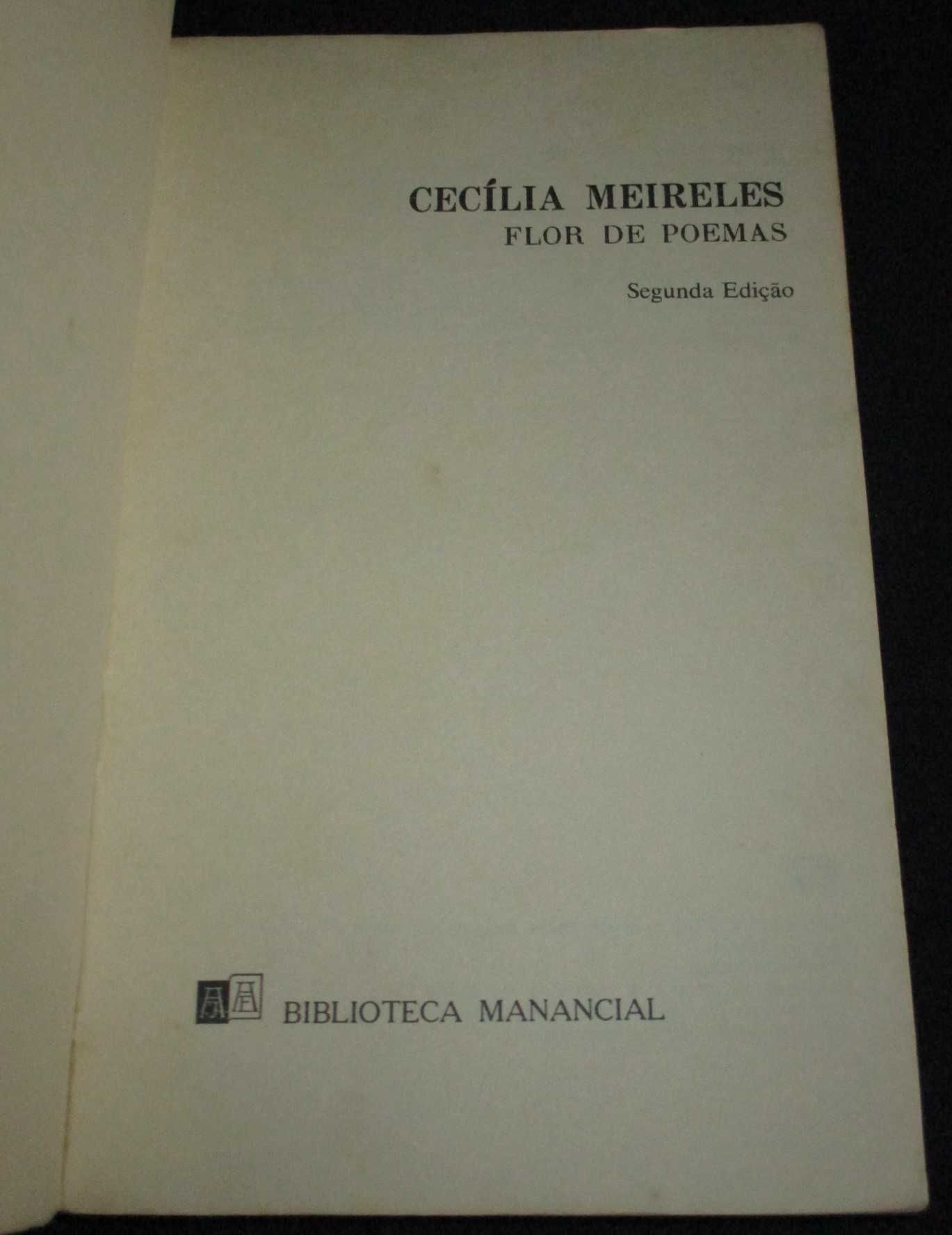 Livro Flor de Poemas Cecília Meireles