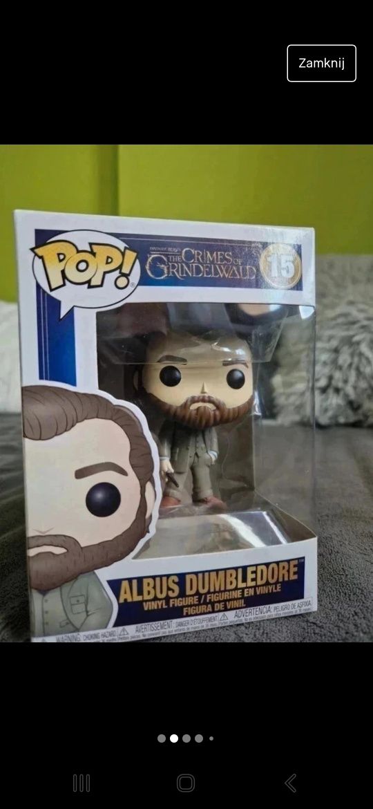 Funko pop Albus Dumbledore fantastyczne zwierzęta