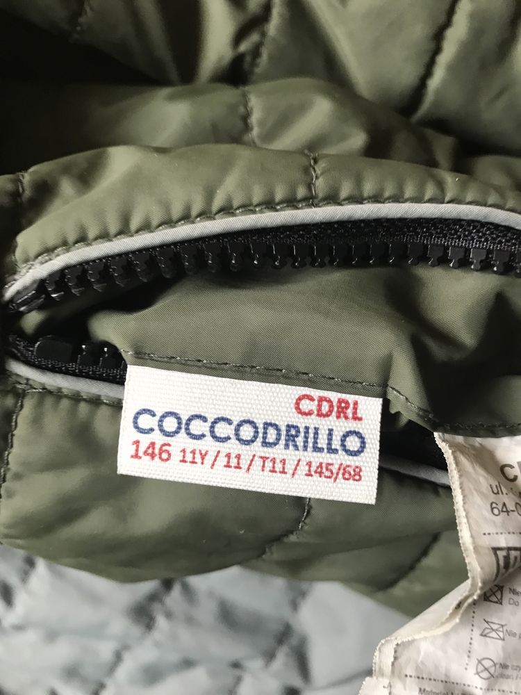 Coccodrillo Dwustronna kurtka dla chłopca rozm 146