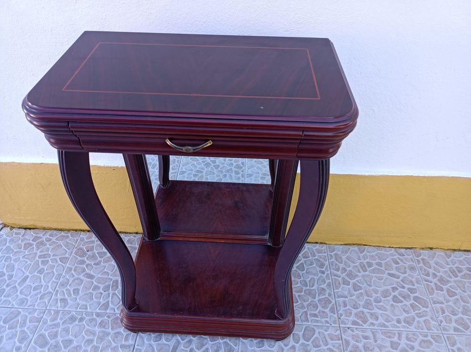 Móvel de entrada/corredor em mogno impecável, apenas por 25 euros