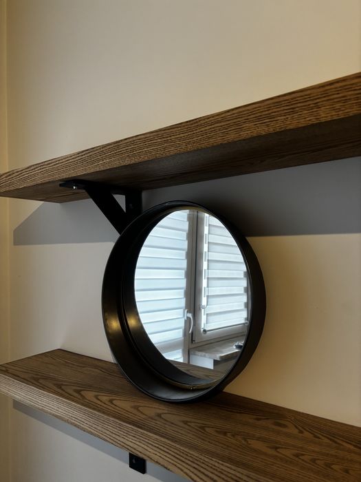 Lustro do zawieszenia lub wolnostojące średnica 39 cm