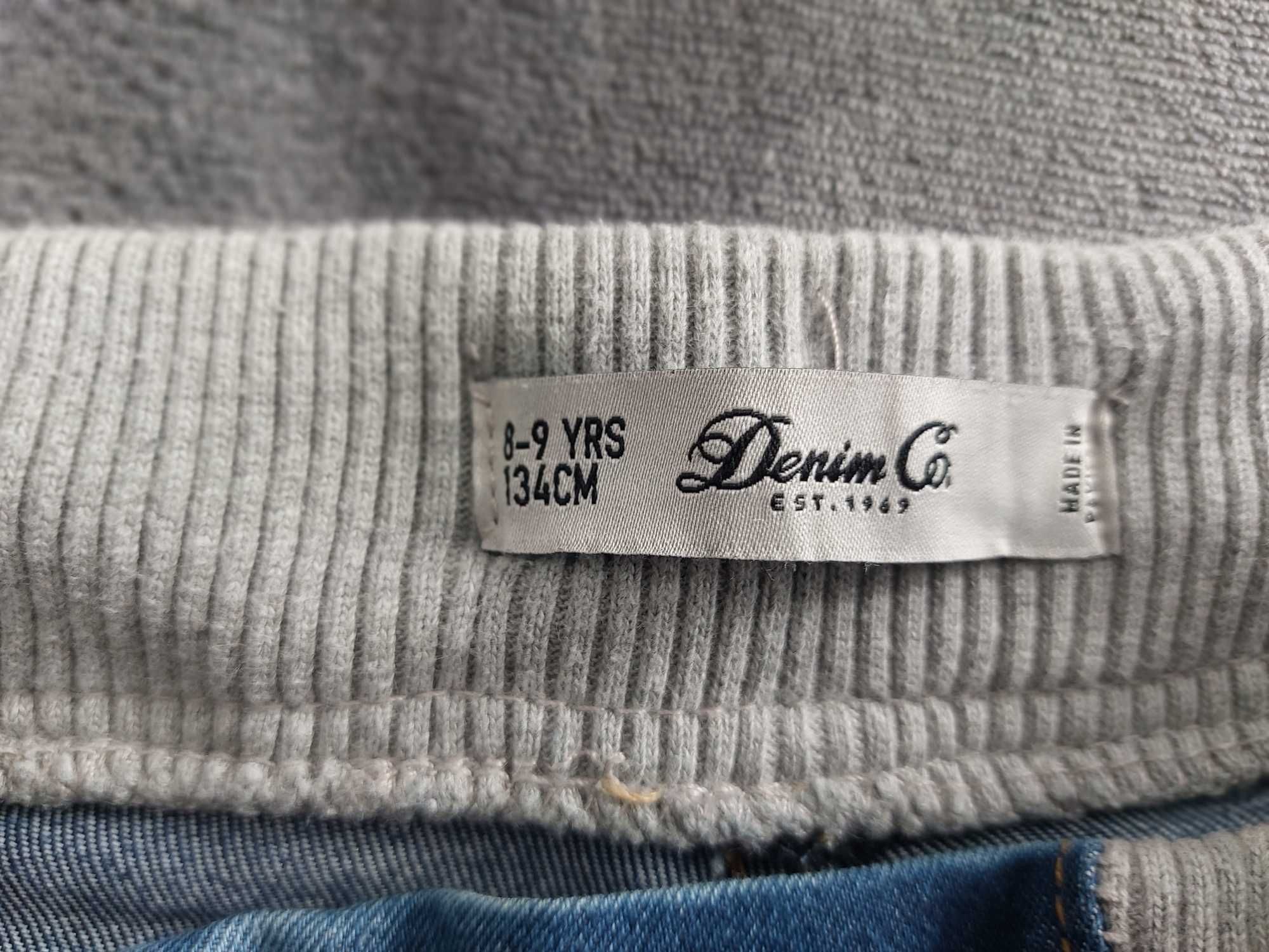 Spodnie jeans dla chłopaka 8-9 lat, rozmiar 134