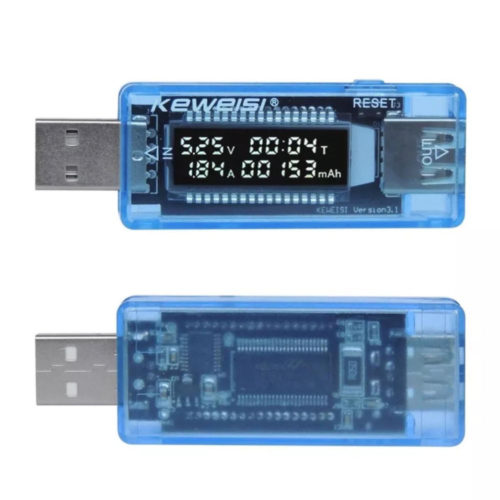 USB тестер , многофункциональный, Keweisi KWS-V20 / KWS-V30