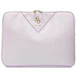 Pokrowiec Guess Triangle 4G na laptopa 14" - fioletowy
