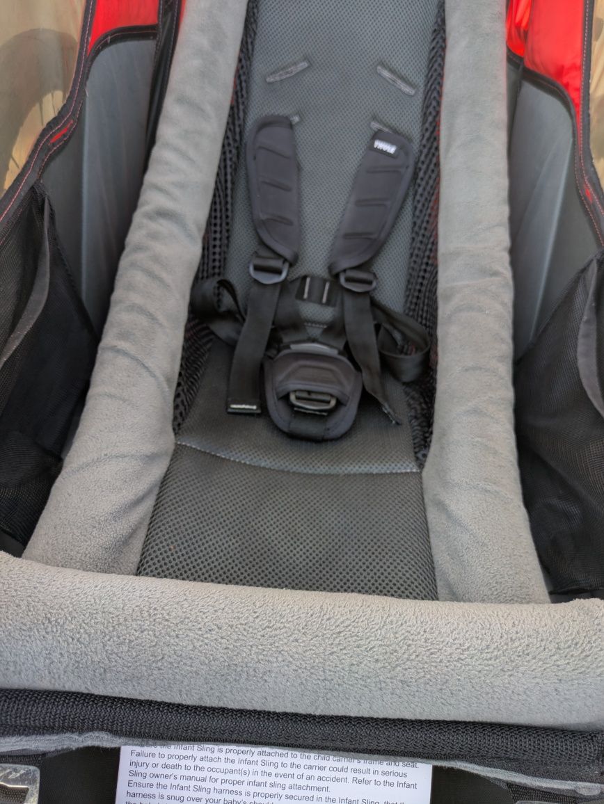 Thule Chariot infant sling - hamaczek
hamak dla niemowląt szary