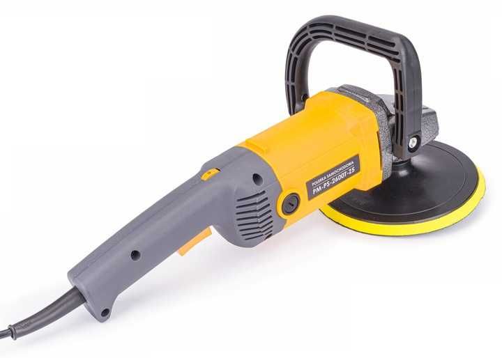Polerka SAMOCHODOWA Do Lakieru 2600W 4x Gąbka Filc PM-PS-2600T-Z5