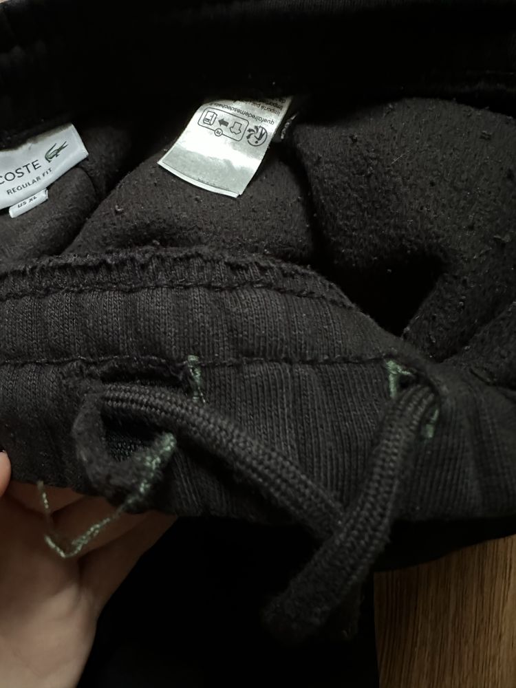 Шорты lacoste лакост черные шорти