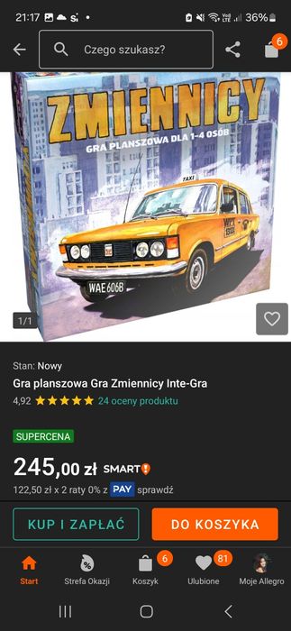 Gra planszowa Zmiennicy