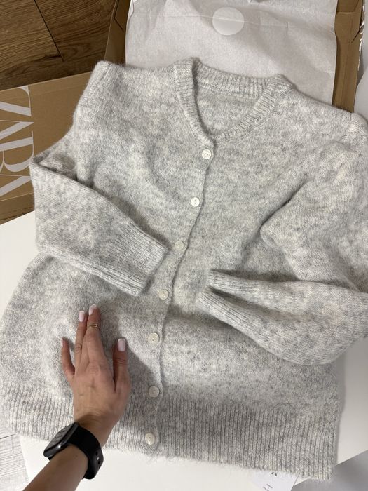 М'який кашеміровий кардиган светр с м