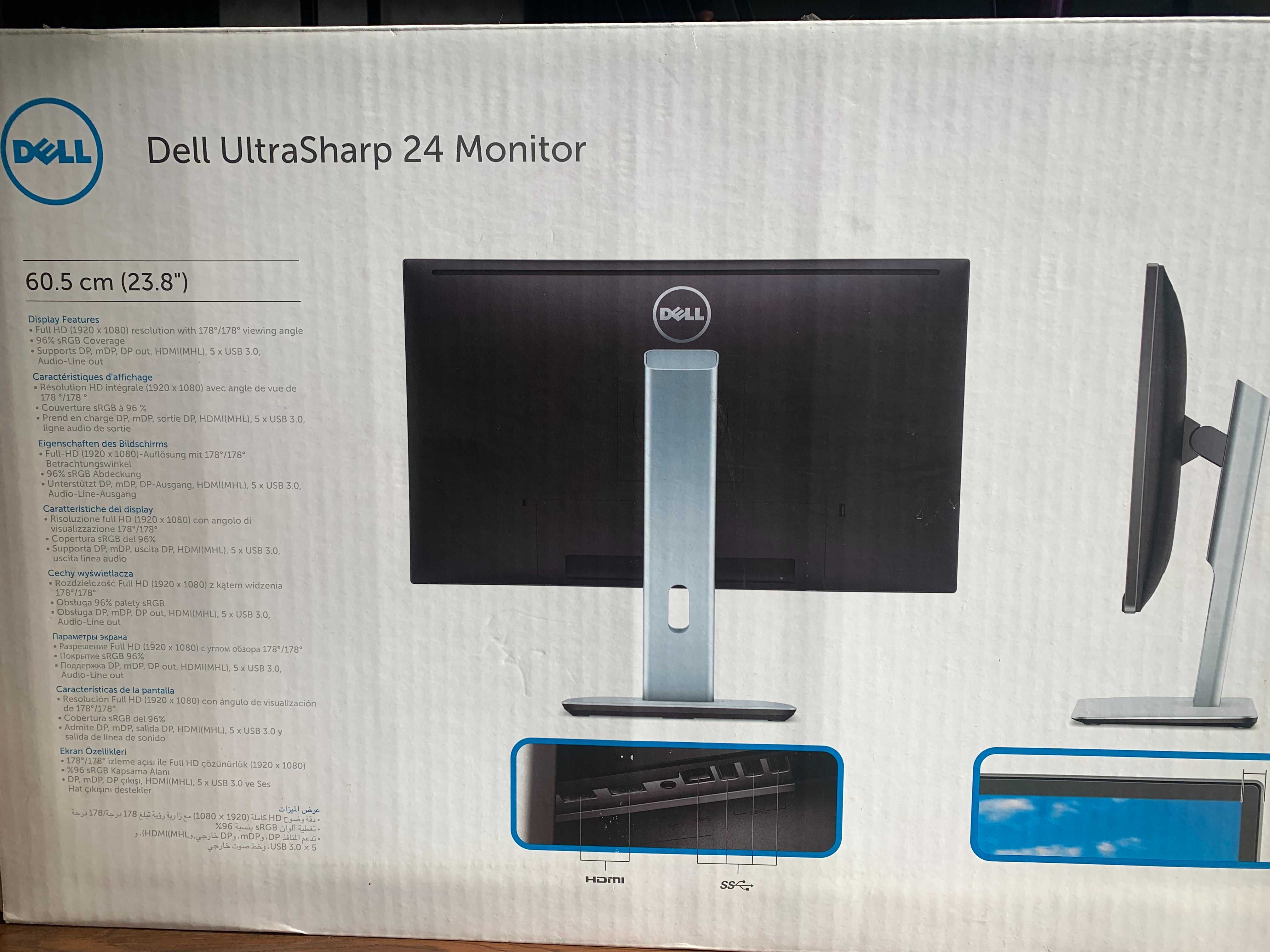 Продам Монітор 23.8" Dell UltraSharp U2414H