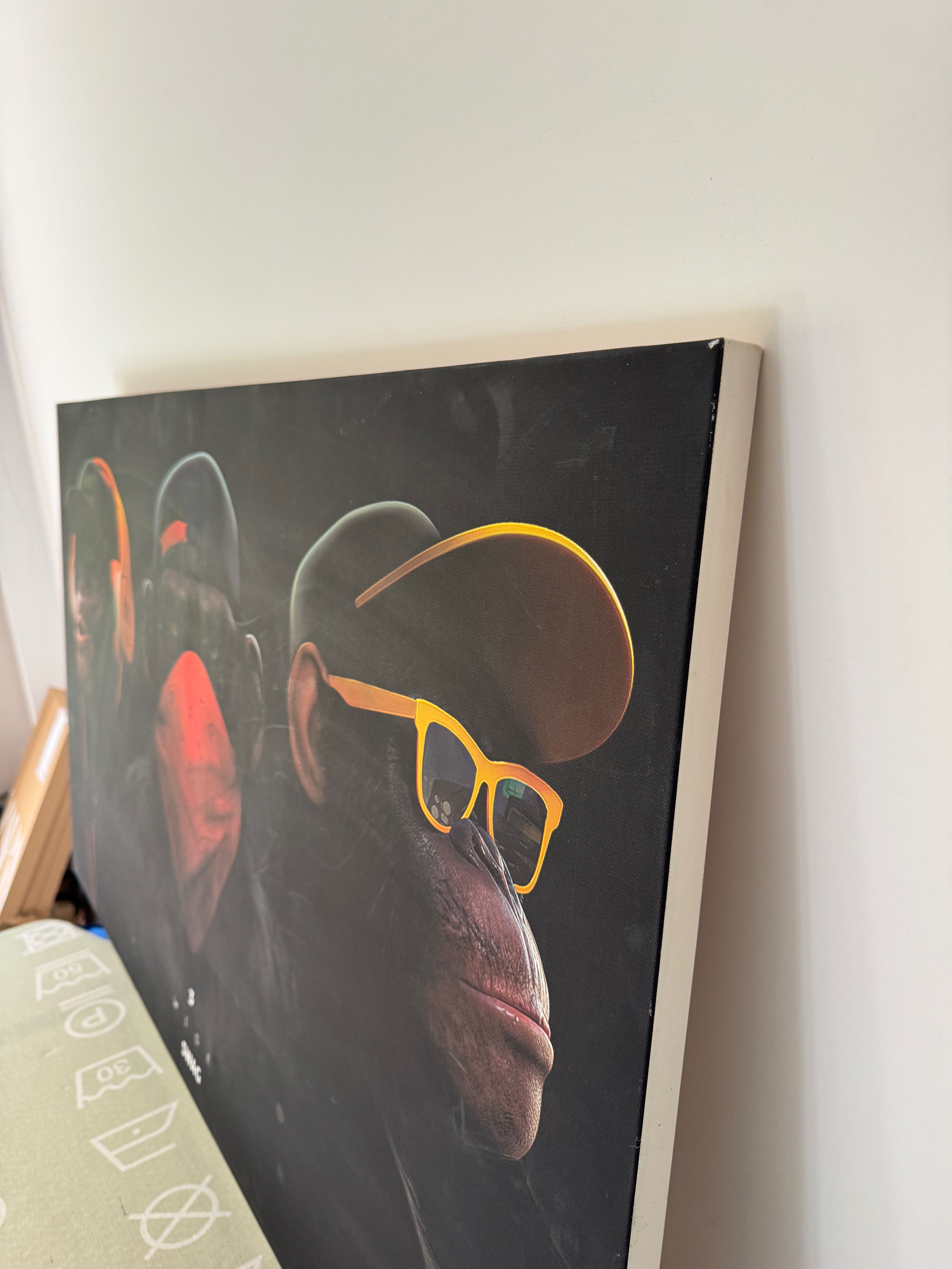 Quadro/Tela Macacos