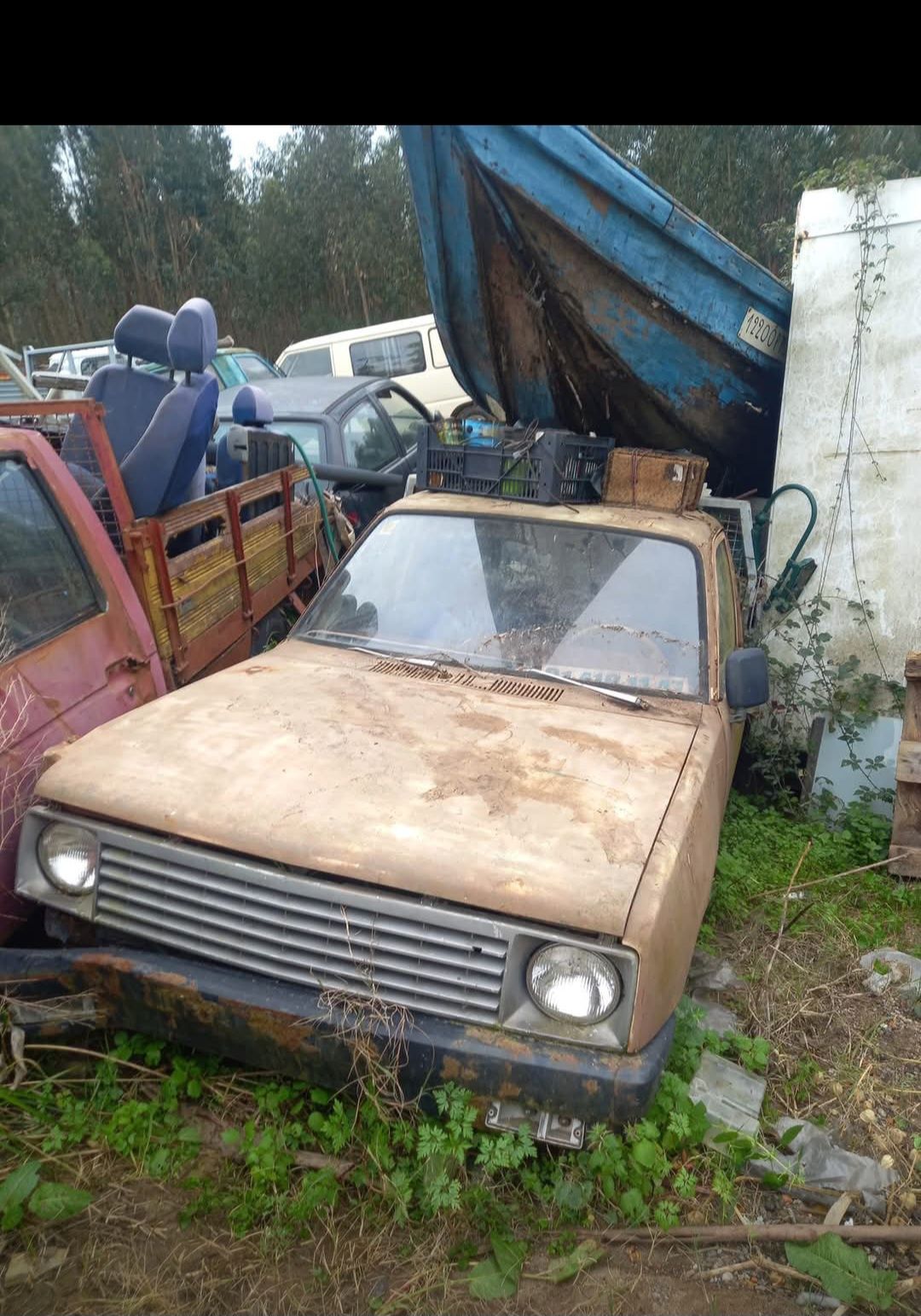 Carrinha para vender as pecas