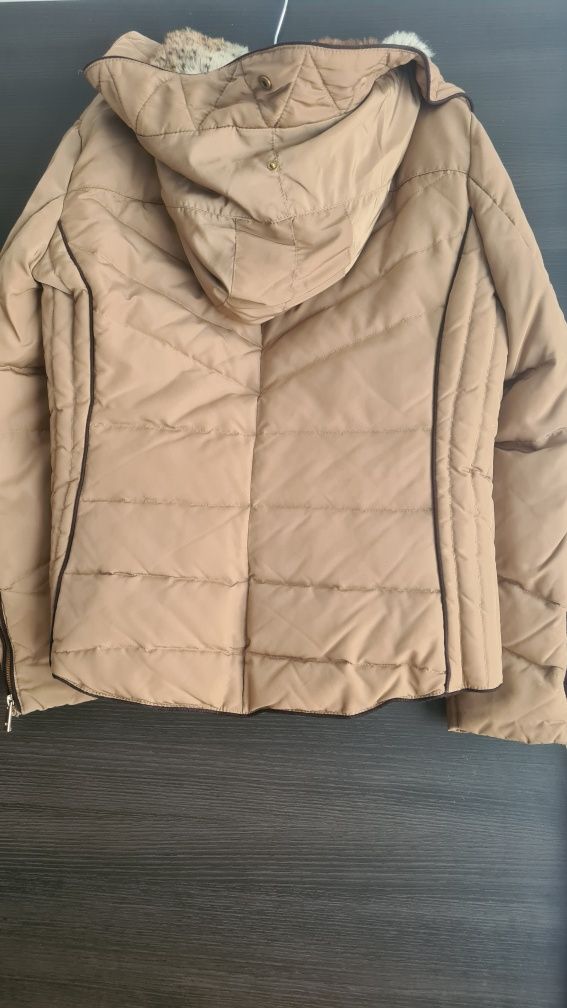 Kurtka zimowa damska Zara Basic