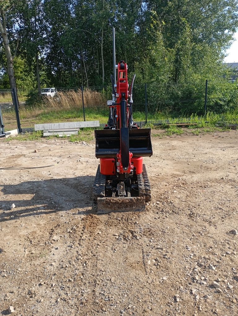 Wynajem mikrokoparki 866kg , minikoparka