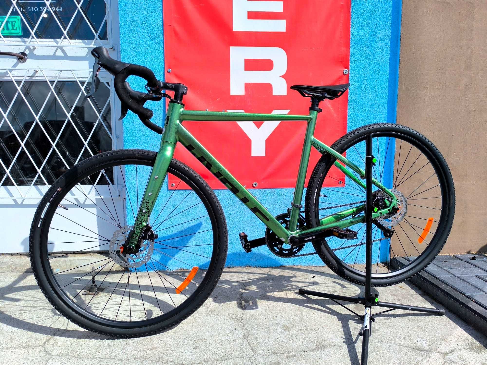 *PIĘKNY GRAVEL* STORM FOCUS 3.0 Roz. 54cm Shimano CLARIS 2x8 Maxxis!