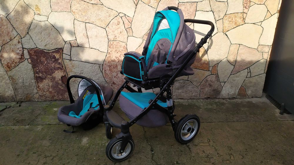 Wózek Rico Brano 3w1 (kolor Ocean)