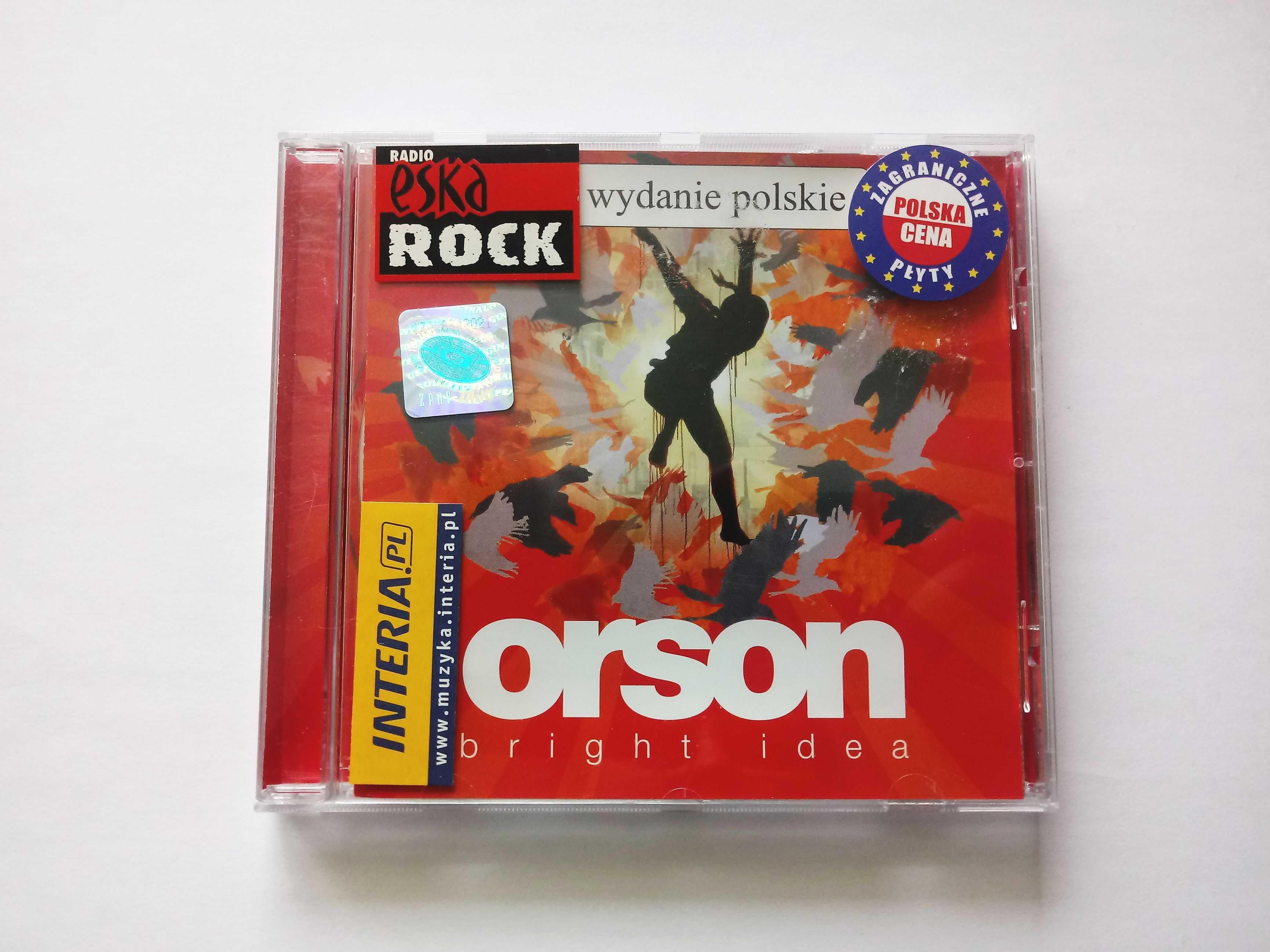 Zestaw 2 płyt CD rock alternatywny Orson The Feeling